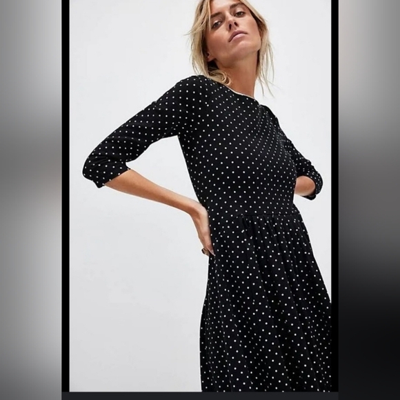 Free People Two Timin Midi Dress - Picture 3 of 8